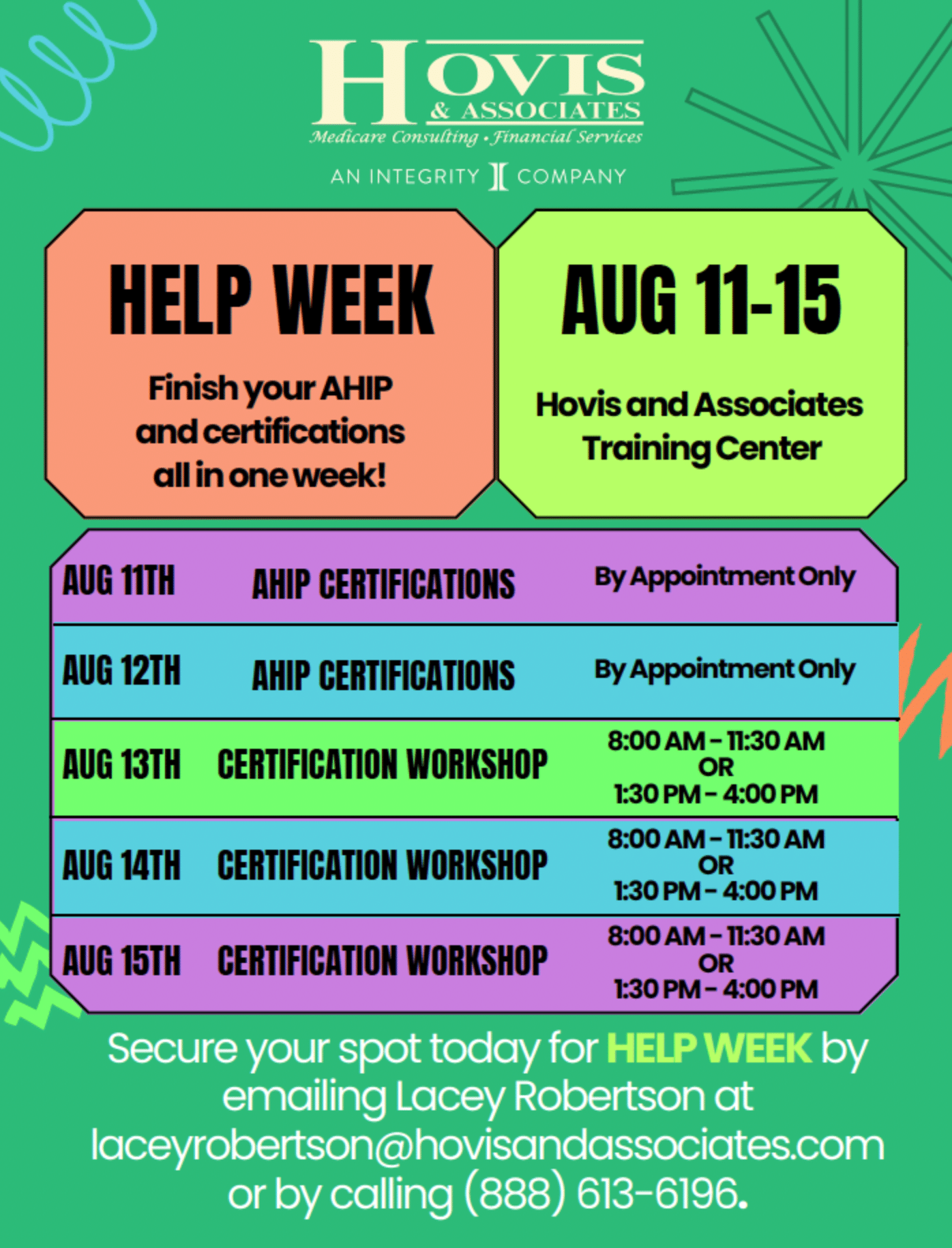 HELP WEEK